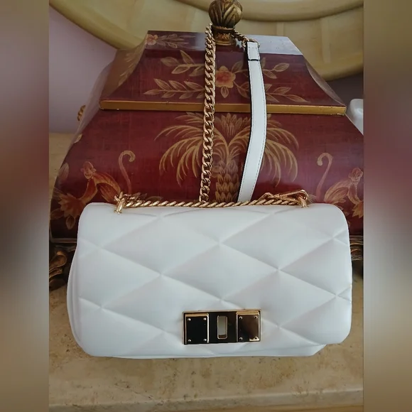 ALDO WHITE CROSS BODY BAG - Picture 4 of 9